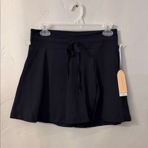 Blogilates Women’s Black Trailblazer Slit Skort, Large